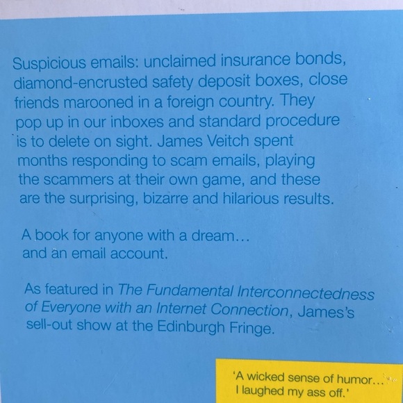 Softcover James Veitch Dot.con Book - Picture 4 of 8